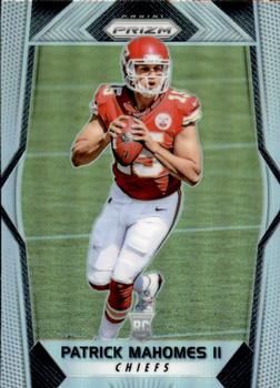 Patrick Mahomes 2017 Prizm 269 Rookie Silver Refractor Panini 2017 Panini Prizm Patrick Mahomes 2017 Prizm 269 Rookie Silver Refractor Panini 2017 Panini Prizm
