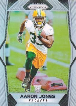 Aaron Jones 2017 Prizm 288 Rookie Silver Refractor Panini 2017 Panini Prizm Aaron Jones 2017 Prizm 288 Rookie Silver Refractor Panini 2017 Panini Prizm