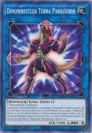 Dinowrestler Terra Parkourio MP20 EN069 Common 1st Edition 2020 Mega Tin Lost Memories 1st Edition Singles Dinowrestler Terra Parkourio MP20 EN069 Common 1st Edition 2020 Mega Tin Lost Memories 1st Edition Singles