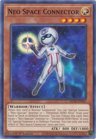 Neo Space Connector MP20 EN007 Common 1st Edition 2020 Mega Tin Lost Memories 1st Edition Singles Neo Space Connector MP20 EN007 Common 1st Edition 2020 Mega Tin Lost Memories 1st Edition Singles