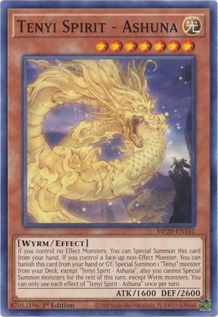 Tenyi Spirit Ashuna MP20 EN161 Common 1st Edition Tenyi Spirit Ashuna MP20 EN161 Common 1st Edition