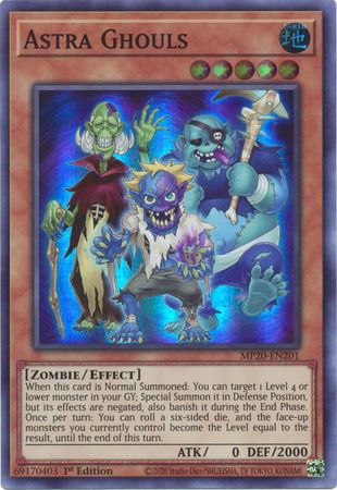 Astra Ghouls MP20 EN201 Super Rare 1st Edition 2020 Mega Tin Lost Memories 1st Edition Singles Astra Ghouls MP20 EN201 Super Rare 1st Edition 2020 Mega Tin Lost Memories 1st Edition Singles