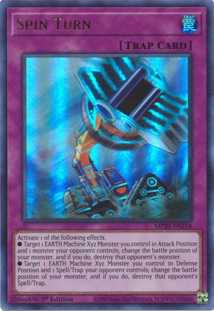 Spin Turn MP20 EN218 Ultra Rare 1st Edition 2020 Mega Tin Lost Memories 1st Edition Singles Spin Turn MP20 EN218 Ultra Rare 1st Edition 2020 Mega Tin Lost Memories 1st Edition Singles