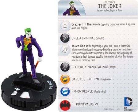 The Joker #002 Gotham City Strategy Game Heroclix | TrollAndToad