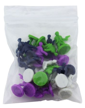 Bag o 25 Miniature Henchmen Figures Gotham City Strategy Game Bag o 25 Miniature Henchmen Figures Gotham City Strategy Game