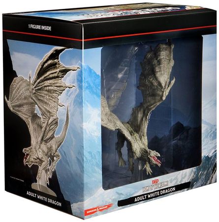 D D Icons of the Realms Adult White Dragon Premium Figure WZK96020 D D Miniatures Sealed Product D D Icons of the Realms Adult White Dragon Premium Figure WZK96020 D D Miniatures Sealed Product