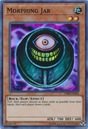 Morphing Jar OP09 EN004 Super Rare OTS Tournament Pack 9 OP09 Morphing Jar OP09 EN004 Super Rare OTS Tournament Pack 9 OP09