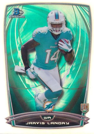 Jarvis Landry 2014 Bowman Chrome 164 Rookie Refractor 2014 Bowman Chrome Jarvis Landry 2014 Bowman Chrome 164 Rookie Refractor 2014 Bowman Chrome