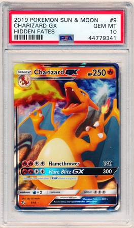 Charizard GX 9 68 PSA Gem MT 10 Ultra Rare S M Hidden Fates 9341 Sun Moon Hidden Fates Singles Charizard GX 9 68 PSA Gem MT 10 Ultra Rare S M Hidden Fates 9341 Sun Moon Hidden Fates Singles