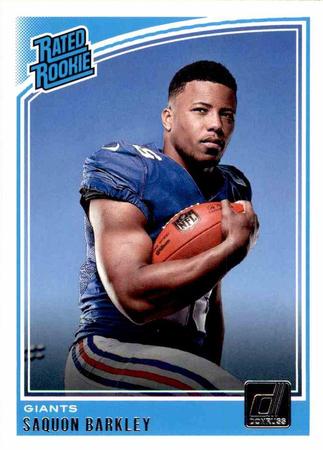Saquon Barkley 2018 Donruss 306 Rookie Panini 2018 Donruss Saquon Barkley 2018 Donruss 306 Rookie Panini 2018 Donruss