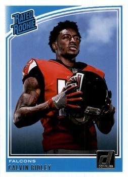 Calvin Ridley 2018 Donruss 311 Rated Rookie Panini 2018 Donruss Calvin Ridley 2018 Donruss 311 Rated Rookie Panini 2018 Donruss