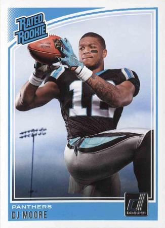 D J Moore 2018 Donruss 316 Rookie Panini 2018 Donruss D J Moore 2018 Donruss 316 Rookie Panini 2018 Donruss