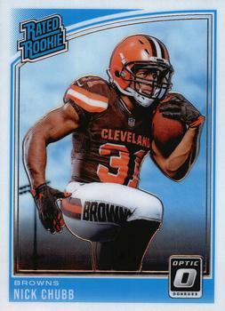 Nick Chubb 2018 Donruss Optic 158 Rookie Panini 2018 Donruss Optic Nick Chubb 2018 Donruss Optic 158 Rookie Panini 2018 Donruss Optic