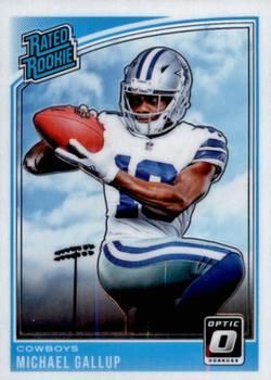Michael Gallup 2018 Donruss Optic 174 Rookie Panini 2018 Donruss Optic Michael Gallup 2018 Donruss Optic 174 Rookie Panini 2018 Donruss Optic