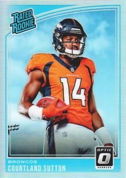 Courtland Sutton 2018 Donruss Optic 162 Rookie Panini Holo Prizm Refractor 2018 Donruss Optic Refractor Courtland Sutton 2018 Donruss Optic 162 Rookie Panini Holo Prizm Refractor 2018 Donruss Optic Refractor