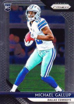 Michael Gallup 2018 Prizm 226 Rookie Panini 2018 Panini Prizm Michael Gallup 2018 Prizm 226 Rookie Panini 2018 Panini Prizm