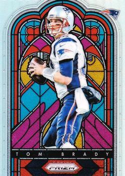 Tom Brady 2018 Prizm Stained Glass SG 1 Panini 2018 Panini Prizm Refractor Tom Brady 2018 Prizm Stained Glass SG 1 Panini 2018 Panini Prizm Refractor