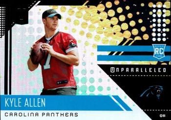 Kyle Allen 2018 Unparalleled 287 Rookie Panini 2018 Panini Unparalleled Kyle Allen 2018 Unparalleled 287 Rookie Panini 2018 Panini Unparalleled