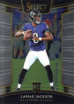 Lamar Jackson 2018 Select 70 Rookie Panini 2018 Panini Select Lamar Jackson 2018 Select 70 Rookie Panini 2018 Panini Select