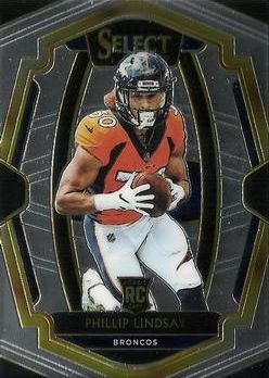 Phillip Lindsay 2018 Select 141 Rookie Panini 2018 Panini Select Phillip Lindsay 2018 Select 141 Rookie Panini 2018 Panini Select