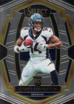 Courtland Sutton 2018 Select 142 Rookie Panini 2018 Panini Select Courtland Sutton 2018 Select 142 Rookie Panini 2018 Panini Select