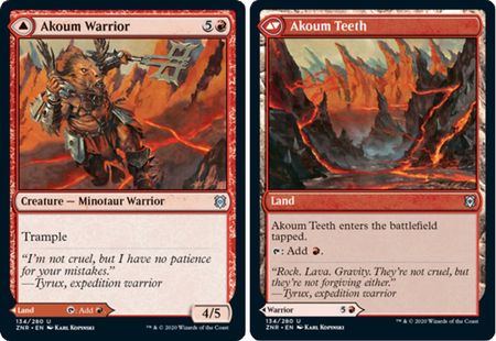 Akoum Warrior Akoum Teeth 134 280 Zendikar Rising Singles Akoum Warrior Akoum Teeth 134 280 Zendikar Rising Singles