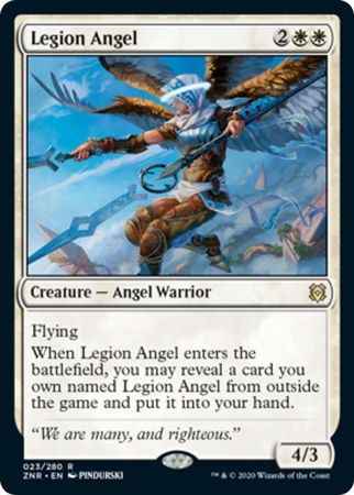Legion Angel 023 280 Zendikar Rising Singles Legion Angel 023 280 Zendikar Rising Singles