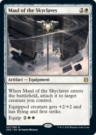 Maul of the Skyclaves 027 280 Zendikar Rising Singles Maul of the Skyclaves 027 280 Zendikar Rising Singles