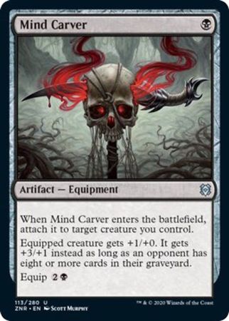 Mind Carver 113 280 Zendikar Rising Singles Mind Carver 113 280 Zendikar Rising Singles