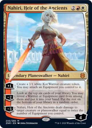 Nahiri Heir of the Ancients 230 280 Zendikar Rising Singles Nahiri Heir of the Ancients 230 280 Zendikar Rising Singles
