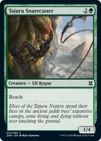 Tajuru Snarecaster 210 280 Zendikar Rising Singles Tajuru Snarecaster 210 280 Zendikar Rising Singles