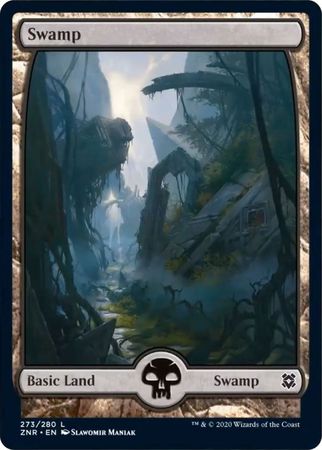 Swamp Full Art 273 280 Swamp Full Art 273 280