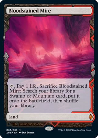 Bloodstained Mire Khans of Tarkir 230/269 Magic the Gathering TCG