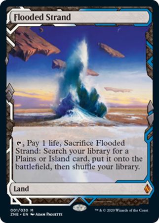Flooded Strand 001 030 Zendikar Rising Expeditions Zendikar Rising Expedition Singles Flooded Strand 001 030 Zendikar Rising Expeditions Zendikar Rising Expedition Singles