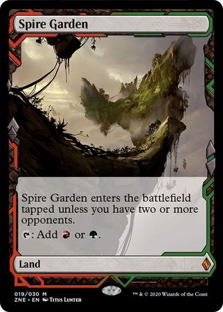 Spire Garden 019 030 Zendikar Rising Expeditions Zendikar Rising Expedition Singles Spire Garden 019 030 Zendikar Rising Expeditions Zendikar Rising Expedition Singles