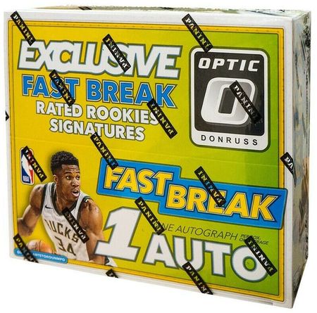 2017 18 Panini Donruss Optic Fast Break Basketball Hobby Box Panini 93155 Basketball Trading Card Sealed Product 2017 18 Panini Donruss Optic Fast Break Basketball Hobby Box Panini 93155 Basketball Trading Card Sealed Product
