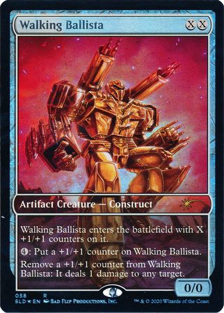 Walking Ballista 058 SLD Foil Promo Secret Lair Drop Series Singles Walking Ballista 058 SLD Foil Promo Secret Lair Drop Series Singles