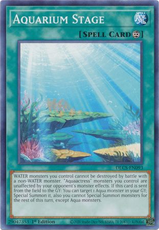 Aquarium Stage DLCS EN093 Common 1st Edition Aquarium Stage DLCS EN093 Common 1st Edition