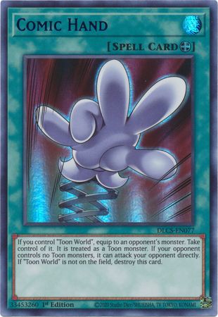 Comic Hand Yugioh Trollandtoad