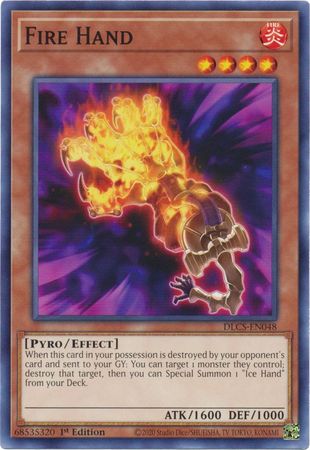 Fire Hand DLCS EN048 Common 1st Edition Fire Hand DLCS EN048 Common 1st Edition