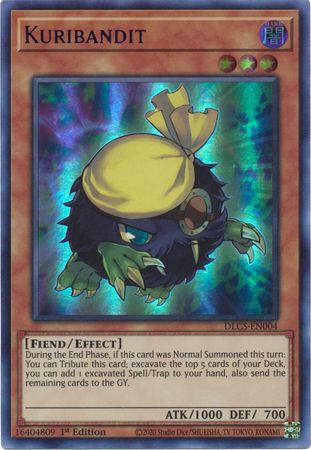 Kuribandit Blue DLCS EN004 Ultra Rare 1st Edition Kuribandit Blue DLCS EN004 Ultra Rare 1st Edition