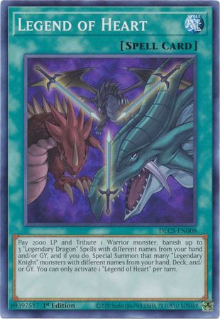 Legend of Heart DLCS EN008 Common 1st Edition Dragons of Legend The Complete Series 1st Edition Singles Legend of Heart DLCS EN008 Common 1st Edition Dragons of Legend The Complete Series 1st Edition Singles