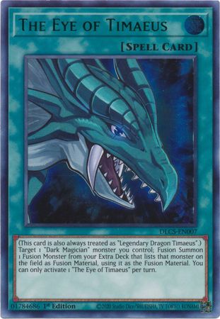 The Eye of Timaeus Green DLCS EN007 Ultra Rare 1st Edition Dragons of Legend The Complete Series 1st Edition Singles The Eye of Timaeus Green DLCS EN007 Ultra Rare 1st Edition Dragons of Legend The Complete Series 1st Edition Singles