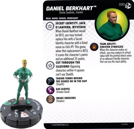 Daniel Berkhart 030 Spider man and Venom Absolute Carnage Heroclix Spider man and Venom Absolute Carnage Singles Daniel Berkhart 030 Spider man and Venom Absolute Carnage Heroclix Spider man and Venom Absolute Carnage Singles