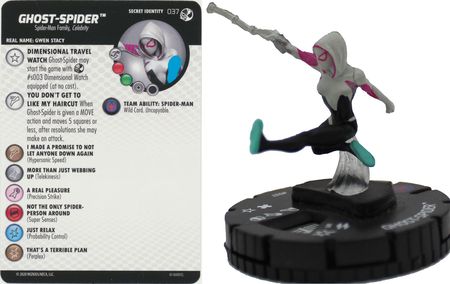 ghost spider heroclix