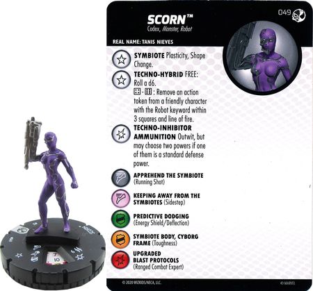 Spider-Man and Venom Absolute Carnage #020 Prowler HeroClix 