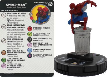 Spider Man 054 Spider man and Venom Absolute Carnage Heroclix Spider Man 054 Spider man and Venom Absolute Carnage Heroclix