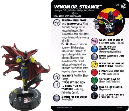 Venom Dr Strange 057 Spider man and Venom Absolute Carnage Heroclix Spider man and Venom Absolute Carnage Singles Venom Dr Strange 057 Spider man and Venom Absolute Carnage Heroclix Spider man and Venom Absolute Carnage Singles