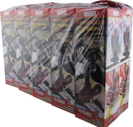 Spider man and Venom Absolute Carnage Sealed Brick of 10 Booster Packs Heroclix Sealed Product Spider man and Venom Absolute Carnage Sealed Brick of 10 Booster Packs Heroclix Sealed Product