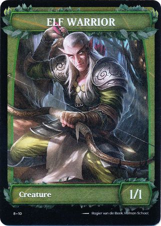 Card Game Tokens Elf Warrior 8 10 Dawnlight Foil Dice Life Counters Tokens Card Game Tokens Elf Warrior 8 10 Dawnlight Foil Dice Life Counters Tokens
